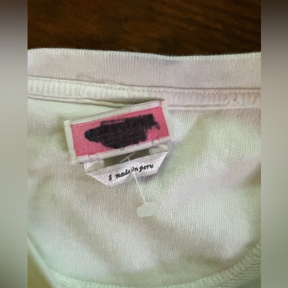 kate spade white logo sweatshirt with multicolor accents - Picture 3 of 5